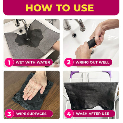 Beazonbazaar Magic Cleaning Cloth (5-Pack)