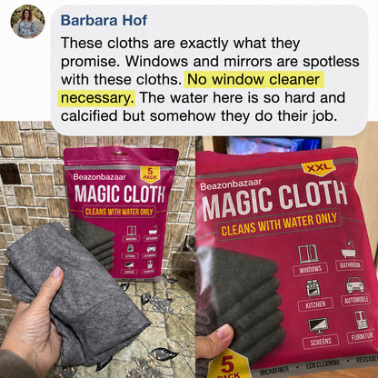 Beazonbazaar Magic Cleaning Cloth (5-Pack)