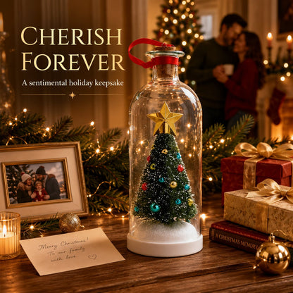 Little Voices Recordable Christmas Memory Bottle Ornament