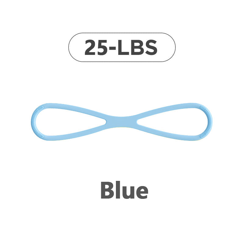 🔥20%OFF TODAY ONLY!Figure 8 Resistance Bands for Women – 8-Shaped TPE, Latex-Free