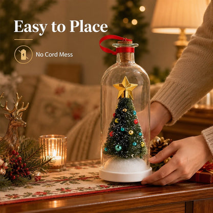 Little Voices Recordable Christmas Memory Bottle Ornament