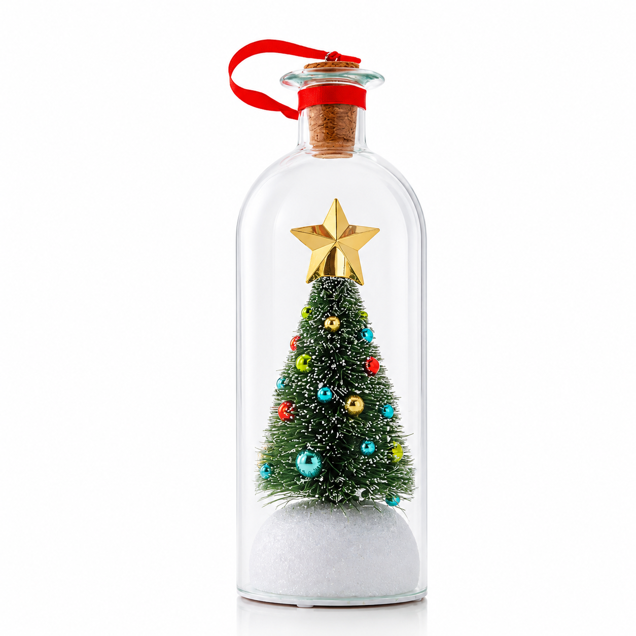 Little Voices Recordable Christmas Memory Bottle Ornament