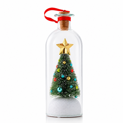 Little Voices Recordable Christmas Memory Bottle Ornament