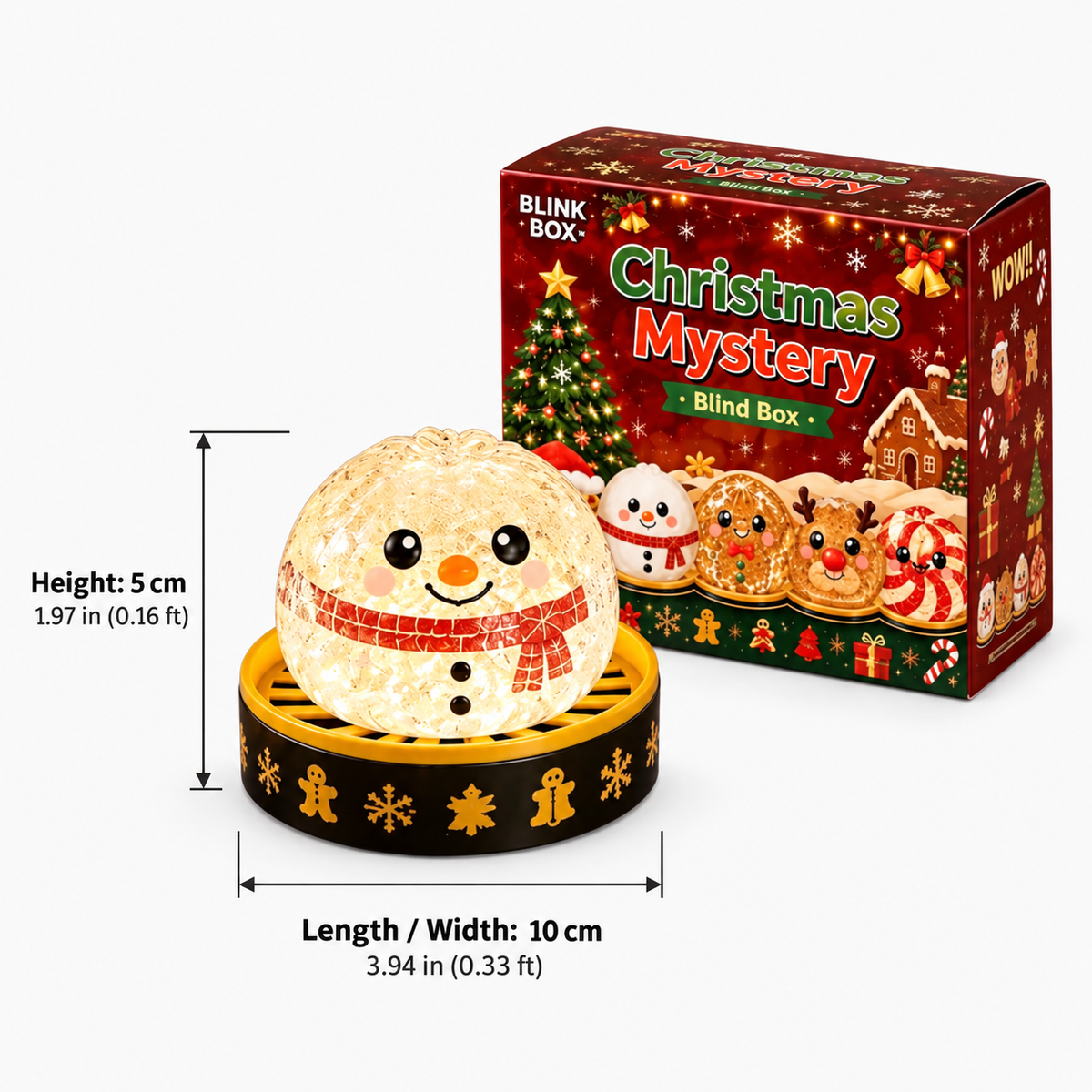 🎄 2026 Christmas Advent Calendar: Mini Dumpling Squishies, 24 Days of Squishy Stress Relief 🥟✨